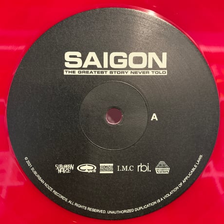 Saigon ‎/ The Greatest Story Never Told  (2LP)