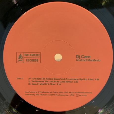 DJ Cam / Abstract Manifesto (2LP)