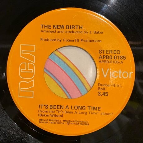 The New Birth / It's Been A Long Time (7")