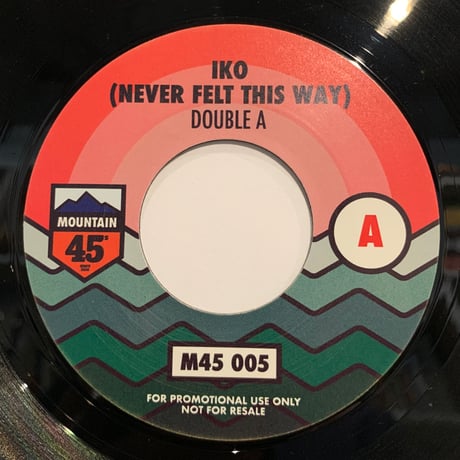 Double A, Jim Sharp / Iko (Never Felt This Way) (7")