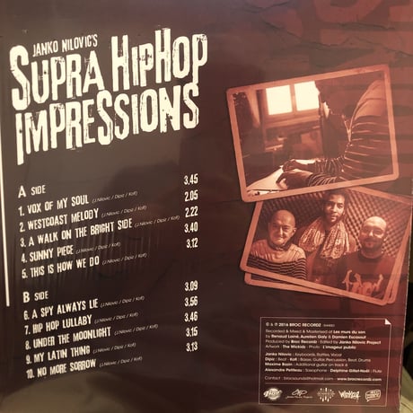 Janko Nilovic / Super Hip Hop Impressions (LP)