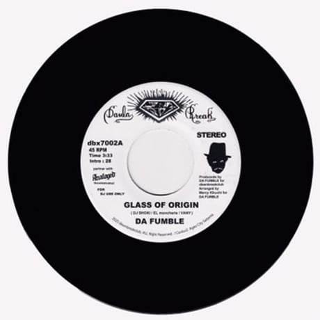 DA FUMBLE / GLASS OF ORIGIN - MADE MY DAY feat. DJ YMG (7")