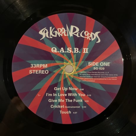 Q.A.S.B. / Q.A.S.B. II (LP)