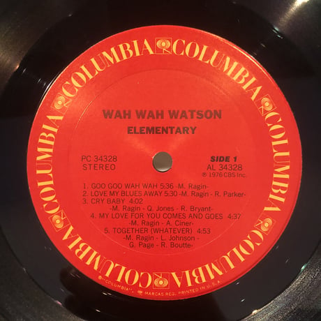 Wah Wah Watson / Elementary (LP)