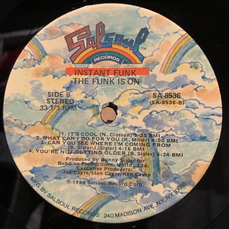 Instant Funk / The Funk Is On (LP)