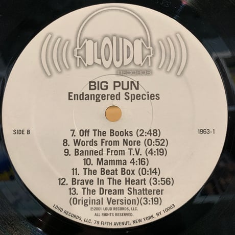 Big Pun / Endangered Species (2LP)