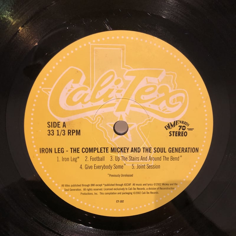 Mickey And The Soul Generation / Iron Leg ( The
