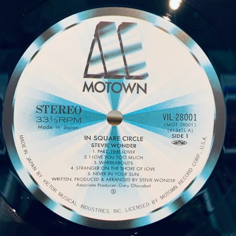 Stevie Wonder / In Square Circle (LP)