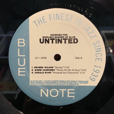V.A. / Untinted (Sources For Madlib's Shades Of Blue) (2LP)
