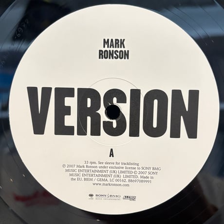 Mark Ronson / Version (12'')