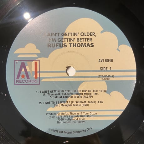 Rufus Thomas / I Ain't Gettin' Older, I'm Gettin' Better (LP)