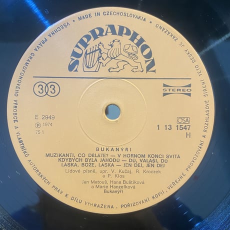 Bukanýři / Bukanýři (LP)