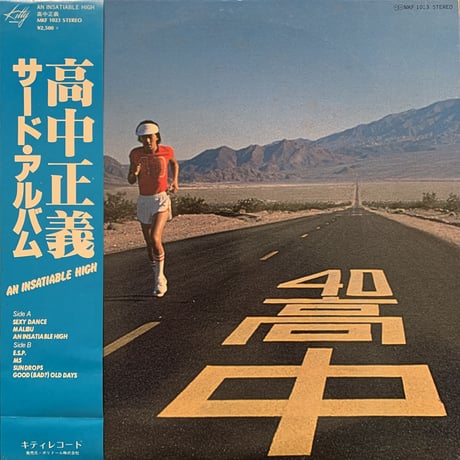 高中正義 / An Insatiable High (LP)