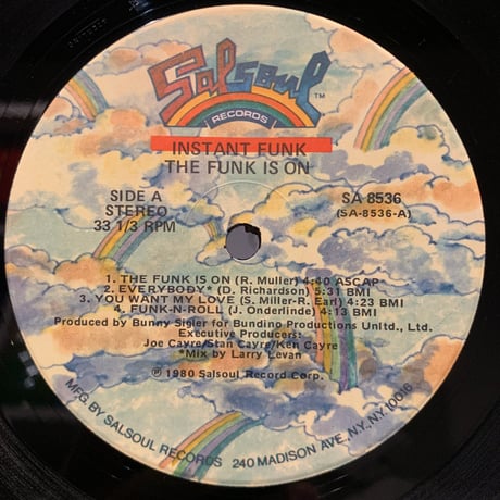 Instant Funk / The Funk Is On (LP)
