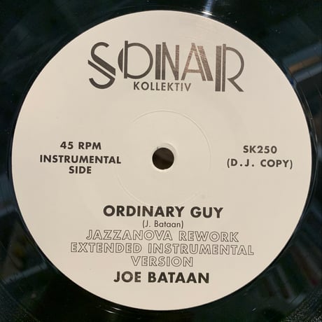 Joe Bataan / Ordinary Guy (Afrofilipino) Jazzanova Rework (10")