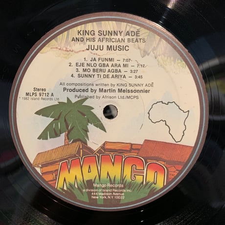 King Sunny Adé And His African Beats / Juju Music (LP)