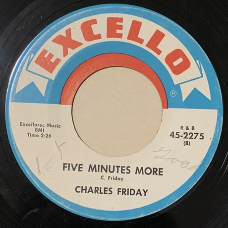 Charles Friday / Baby! I'm Stickin' To You (7")
