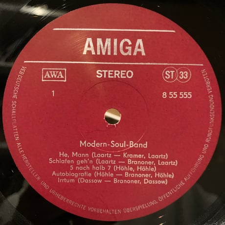 Modern Soul Band / Modern Soul Band (LP)