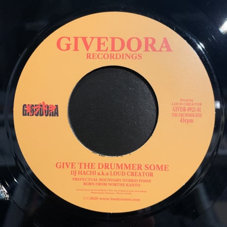 DJ HACHI a.k.a LOUDCREATOR / THE RYHME MOTIVATOR (7")