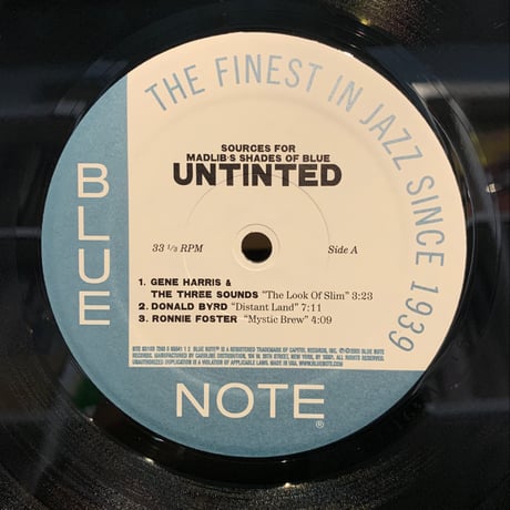 V.A. / Untinted (Sources For Madlib's Shades Of Blue) (2LP)