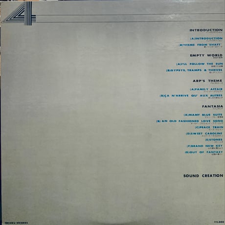 Sound Creation / Rock Fantasia (LP)