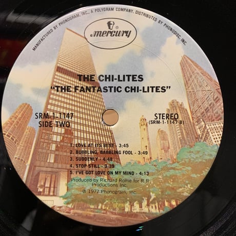 The Chi-Lites / The Fantastic Chi-Lites (LP)