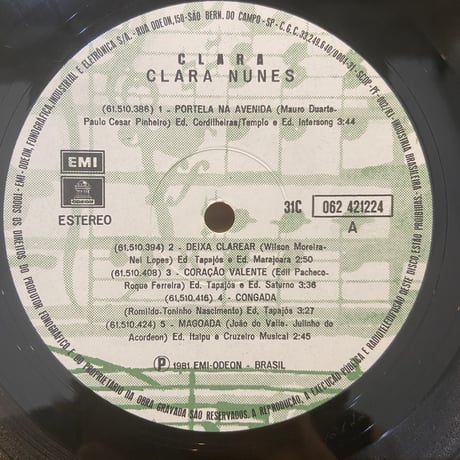 Clara Nunes / Clara (LP)