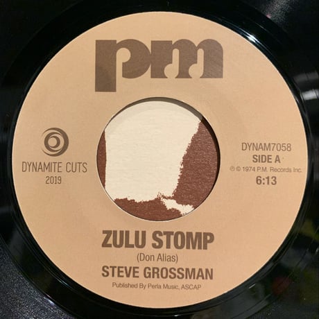 Steve Grossman / Zulu Stomp (7")