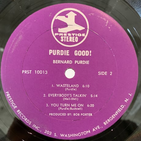 Bernard Purdie / Purdie Good! (LP)
