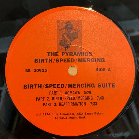 The Pyramids – Birth / Speed / Merging (LP)