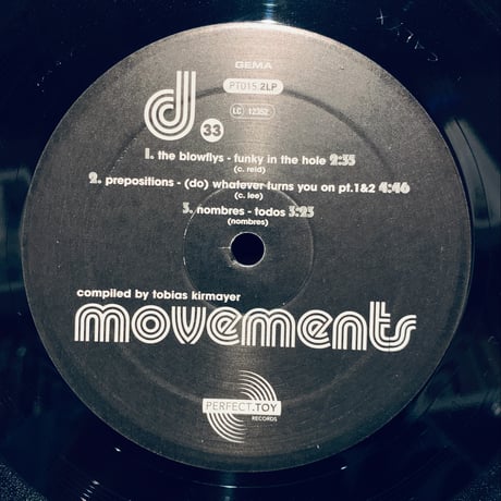 Various / Movements (Compiled By Tobias Kirmayer) (2LP)