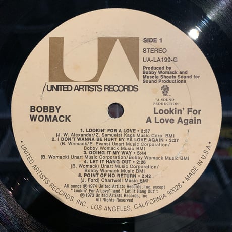 Bobby Womack / Lookin' For A Love Again (LP)