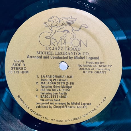 Michel Legrand & Co. / Le Jazz Grand (LP)