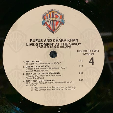 Rufus And Chaka Khan / Stompin' At The Savoy (2LP)