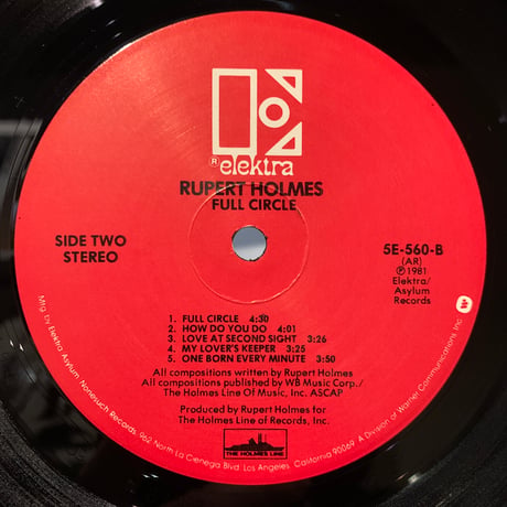 Rupert Holmes / Full Circle (LP)