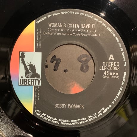 Bobby Womack / Woman's Got To Have It (7")