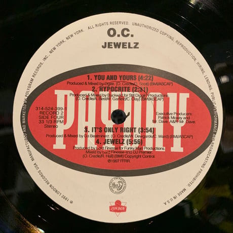 O.C. / Jewelz (2LP)