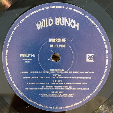 Massive Attack / Blue Lines (LP)