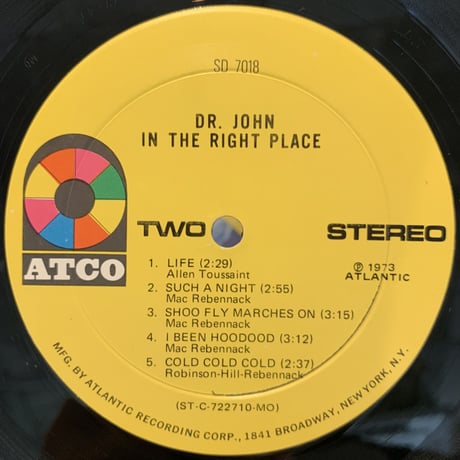Dr. John / In The Right Place (LP)