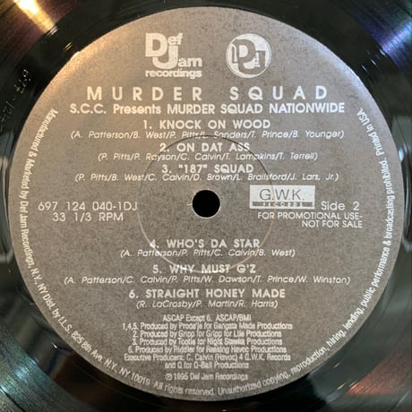 S.C.C. Presents Murder Squad / Nationwide (LP)