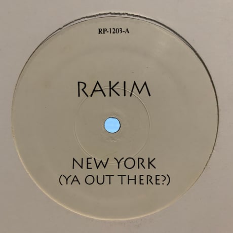 Rakim / New York (Ya Out There?) (12")