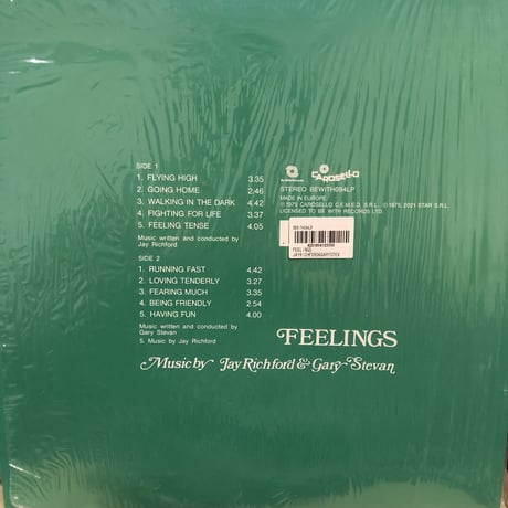 jay Richford & Gary Stevan / Feelings (LP)