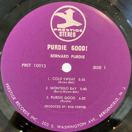 Bernard Purdie / Purdie Good! (LP)