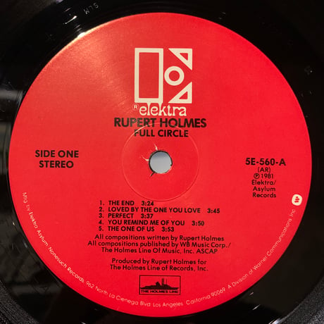 Rupert Holmes / Full Circle (LP)