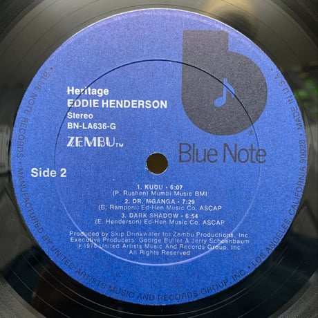 Eddie Henderson / Heritage (LP)