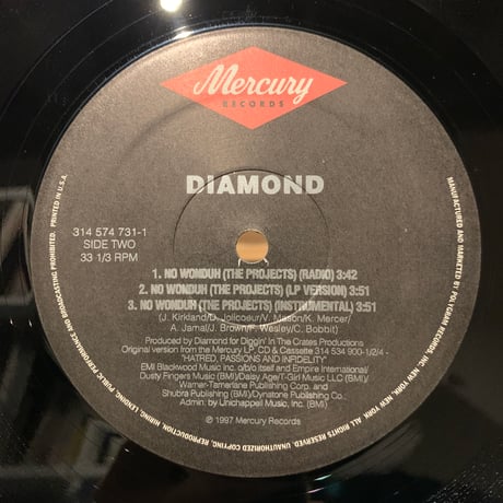 Diamond / The Hiatus (12")