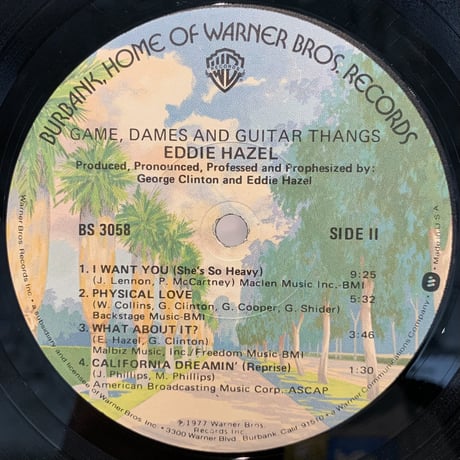 Eddie Hazel / Game, Dames And Guitar Thangs (LP)