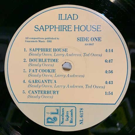 Iliad / Sapphire House (LP)