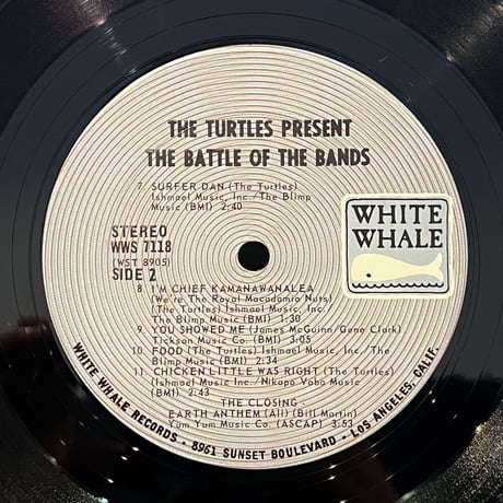 The Turtles / Present The Battle Of The Bands（LP）