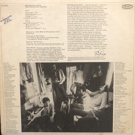 Red Beans & Rice Featuring Ray Draper / S.T. (LP)